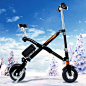 Airwheel爱尔威E6品牌折叠式电动车