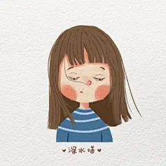 来自分享插画，作者：深水喵喵