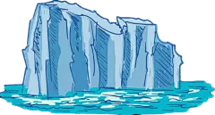 冰山雪山雪景冰川PNG素材PNG