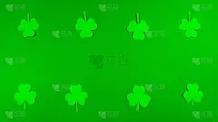 圣帕特里克节(3月17日)的贺卡。爱尔兰文化的节日。