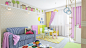 Children's room for a girl and a boy) : Interior children's room in Kazakhstan)