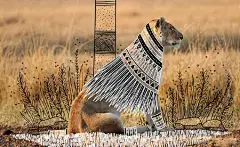 印度插画家Rohan Sharad Dahotre的插画作品，给野生动物穿上时髦的衣服首饰，这套动物涂鸦真是有趣极了，很有创意的想法~(70A32) 