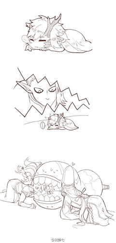 碎语轻烟采集到漫画