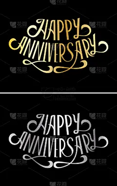 周年纪念,文字,黄金,模板,银色,矢量,黑色背景,贺卡,事件,垂直画幅