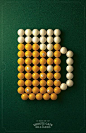 cool Awesome art direction and design in this print ad for Shootz Café & Billiards r...