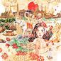 Shiseido x Kingpower 'The Beauty of Thailand' : Keyvisual for Shiseido 'Beauty of Thailand' collection 