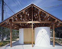 vv与w采集到Hut with the Arc Wall by Tato Ar