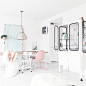 White + pastels + vintage = ♡
