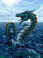 Sea dragon.: 