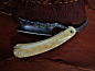 It's been a while since I shared one of Dylan's latest www.sageblades.com razors. This one is another beauty made with a fossilized walrus tusk handle... available at www.classicshaving.com/dylan-farnham-razors.htm
