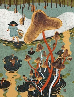 格礼采集到手绘插画