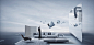 台面背景图 /C4D场景#全屏海报素材---尽在@两秒视觉