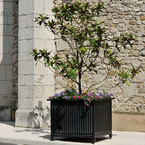 steel planter