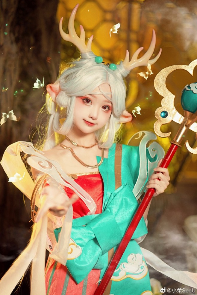 #王者荣耀##瑶#
【遇见神鹿】
摄影：...