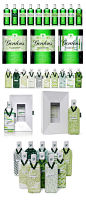 Gordons Gin X Conran Studio : Ten Green ... | | Packaging Design | #采集大赛#
