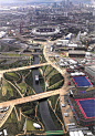 Queen Elizabeth Olympic Park UK by Hargreaves Associate