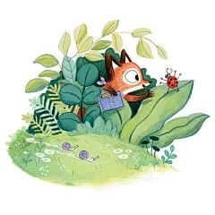 跟大师画小动物丨by Nicola Kinnear ​​​
