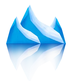 冰山雪山雪景冰川PNG素材