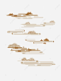 This may contain: an image of clouds in the sky with different shapes and sizes, illustration, background png
