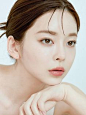 Korean glass skin Beauty Make Up, K Beauty, Skin Natural Remedies, Glass Skin, Skincare, Beauty Makeup, Skin Routine, How To Apply Makeup, Face Hair