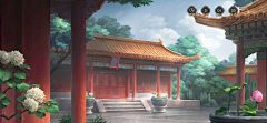 哎呀又是这样采集到背景-宫斗