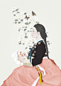 #插画# #卡通# #人物# #色彩# ENSEE_최미경 : Copyright ⓒ ENSEE All Rights Reserved