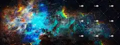 空间 星云 星星 抽象 高清壁纸 星系 宇宙 天文学 黑暗的