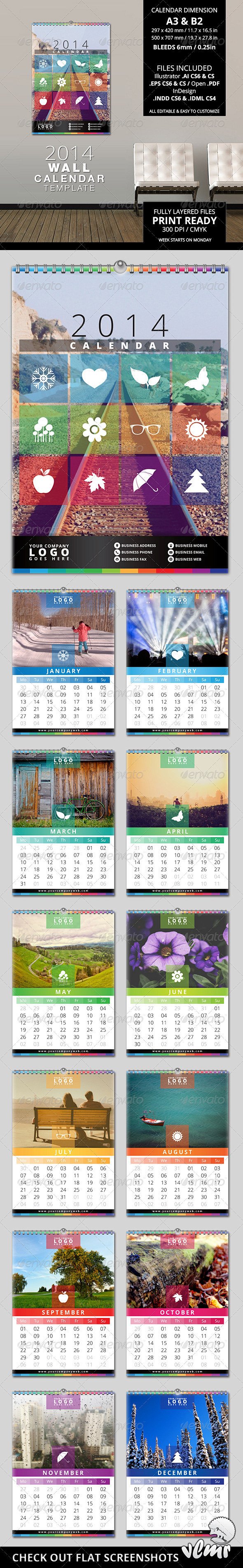 2014 Wall Calendar T...