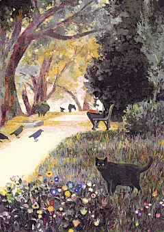 Jun Kumaori的插画作品大多色彩清淡、线条柔和干净,以明快而淡雅的色彩渲染气氛,记录了少女时代纯真的一面及内心世界的梦幻情节。