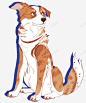 中华田园犬 狗 元素 免抠png 设计图片 免费下载 页面网页 平面电商 创意素材