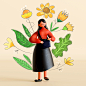 Spring Illustration :: Behance