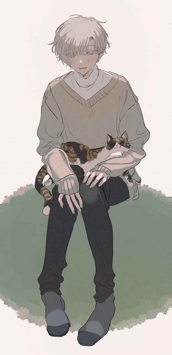 坐