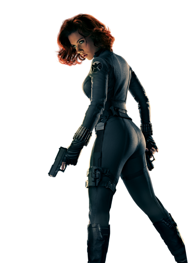 Black widow PNG by M...
