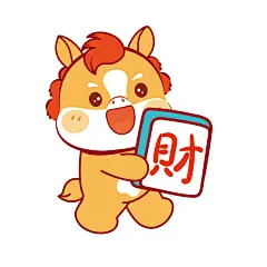 马宝宝卡通插画生肖620-34