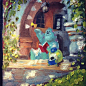 Oil color study of one of #dicetsutsumi 's amazing artworks for #pixar 
#monstersuniversity 
#PixarFanEdit