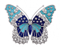 Van Cleef & Arpels Vanessa clip, price upon request