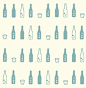 日系清新的瓶子图