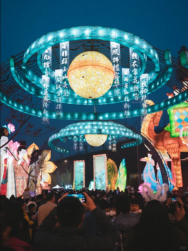 国人一生必看的灯会、简直不要太美！-花瓣网