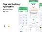 UI Kits : Financial Assistant for easy monthly budgeting. We spent a lot of hours to research about User Experience in financial issues. Financial Assistant is a premium quality UI kit. Its available for figma and sketch