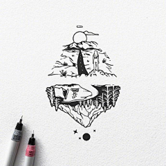 拥有天空的☁️采集到涂鸦