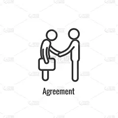 New Business Process Icon | Client agreement phase