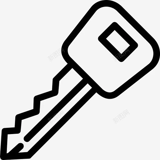 钥匙门禁门锁图标 免费下载 页面网页 平面电商 创意素材-花瓣网