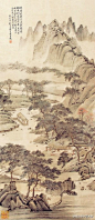 陆小曼 （1903年－1965年），近代著名女画家，祖籍江苏武进。胡适说：陆小曼是一道不可不看的风景。 而画家刘海粟则评论说：陆小曼的旧诗清新俏丽；文章蕴藉婉约；绘画颇见宋人院本的常规，是一代才女，旷世佳人。 #山水画#