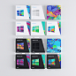 Windows 8零售版包装盒设计- 包装- 锐意设计网-设计师的网上家园