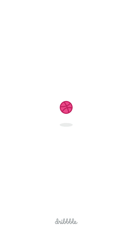 Dribbble splash