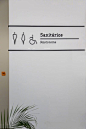 导视设计  ·  洗手间标志
