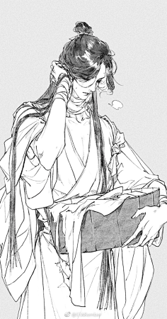 e古风速写临摹素材