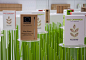 Riso Almo booth at Cibus Parma 2014 by BBMDS, via Behance