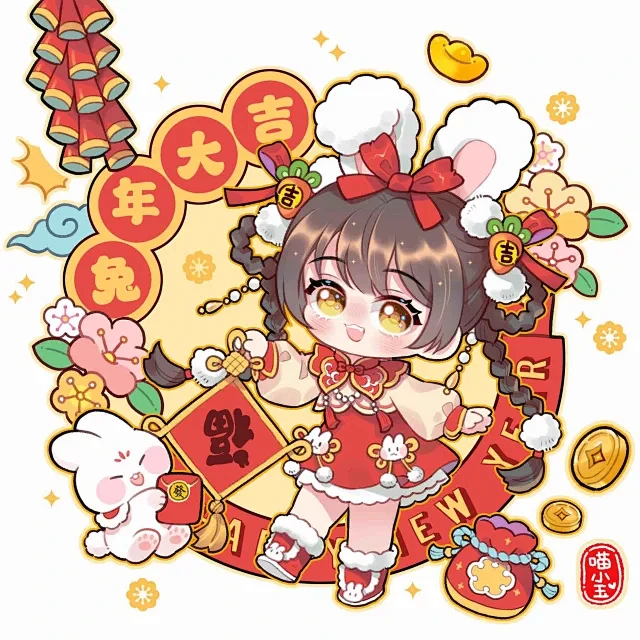 新年插画 - 小红书搜索图片_春节图片素材-花瓣网