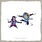 little_friends___boomerang_and_captain_boomerang_by_rawlsy-d64plqk